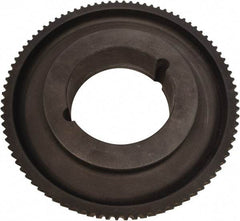 Continental ContiTech - 50 Tooth, 105" Inside x 125.72" Outside Diam, Synchronous Belt Drive Sprocket Timing Belt Pulley - 0.472" Belt Width, 8" Pitch Diam, Cast Iron, 2012TL Bushing - Caliber Tooling