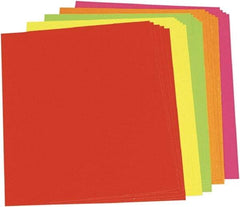 Pacon - Neon Color Poster Board, 28 x 22", Green/Orange/Pink/Red/Yellow 25/Ctn, Poster Board - Use with Easel Stands, Tabletops or Any Supporting Surface - Caliber Tooling