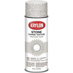 Krylon - Charcoal Sand, Textured, Craft Paint Spray Paint - 12 oz Container - Caliber Tooling