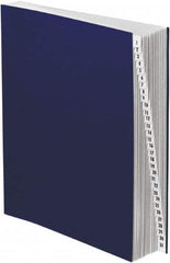 Pendaflex - 8-1/2 x 11", Letter Size, Dark Blue, Indexed Sorters - Caliber Tooling