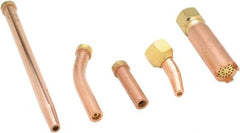 Oxygen/Acetylene Torch Tips; Type: Gouging Tip; Tip Number: 0; Model Compatibility: E Straight Torches and 2101 and 3101; Gas Type: Acetylene; Nozzle Type: One Piece; Type: Gouging Tip; Tip Type: Gouging Tip; Compatible Gas: Acetylene