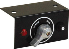 Buyers Products - 3 Position, 50 Amp, Automotive Rotary Switch - On-Off-On Sequence, 1 Switch, Black - Caliber Tooling