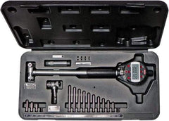 SPI - 1.4 to 6", 6" Deep, Electronic Bore Gage - Up to 0.0005" Accuracy, 0.00005" Resolution, Data Output, Includes Indicator - Caliber Tooling