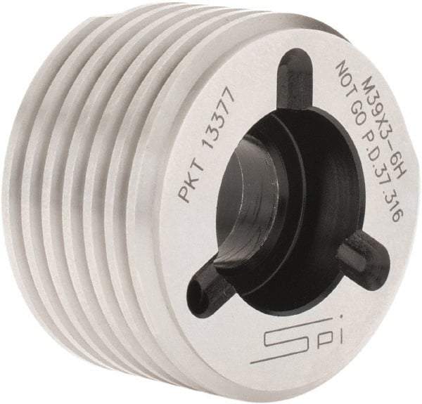 SPI - M39x3, Class 6H, Double End Plug Thread Go/No Go Gage - Handle Included - Caliber Tooling