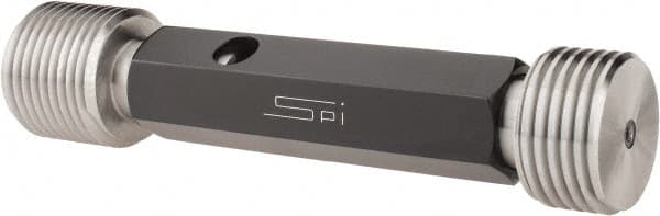 SPI - M36x3, Class 6H, Double End Plug Thread Go/No Go Gage - Handle Included - Caliber Tooling