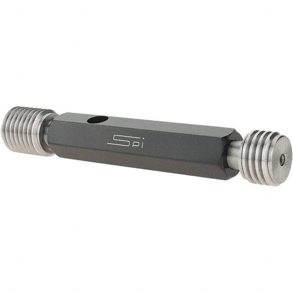 SPI - M20x2.5, Class 6H, Double End Plug Thread Go/No Go Gage - Handle Included - Caliber Tooling