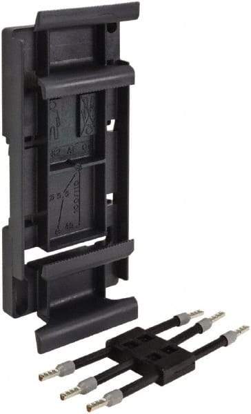 Schneider Electric - Circuit Breaker Adapter Plate - Use with LC1D09-D25, LC1K, TeSys - Caliber Tooling