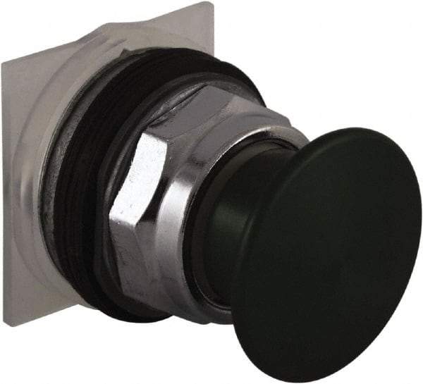 Schneider Electric - 30mm Mount Hole, Extended Mushroom Head, Pushbutton Switch Only - Round, Green Pushbutton, Nonilluminated, Momentary (MO) - Caliber Tooling