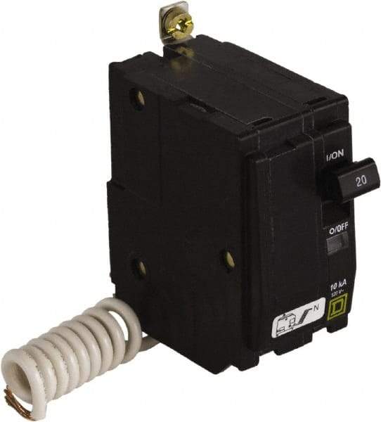 Square D - 20 Amp, 120 VAC, 2 Pole, Bolt On Miniature Circuit Breaker - 14-8 AWG - Caliber Tooling