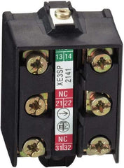 Telemecanique Sensors - 1.6 Inch Long, Limit Switch Contact Block - For Use with Limit Switches - Caliber Tooling