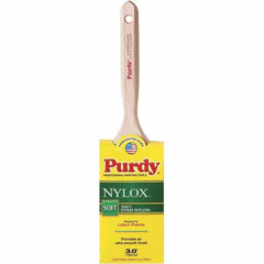 Purdy - 3" Flat Synthetic Trim Brush - Wood Fluted Handle - Caliber Tooling