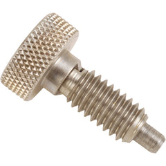 5/16-18 SS KNURLED KNB PLGR NON LOC - Caliber Tooling