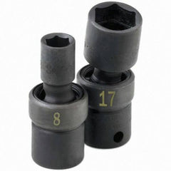 SK - Impact Socket - 1/4"DR 14MM SWIVEL IMPACT SOCKET - Caliber Tooling