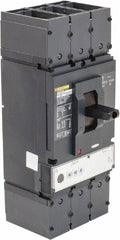 Square D - 600 Amp, 600 VAC, 3 Pole, Panel Mount Molded Case Circuit Breaker - Electronic Trip, Multiple Breaking Capacity Ratings, 2 AWG - Caliber Tooling