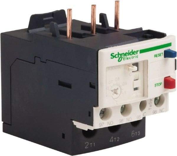 Schneider Electric - 3 Pole, NEMA Size 00-1, 0.63 to 1 Amp, 690 VAC, Thermal NEMA Overload Relay - Trip Class 20, For Use with LC1D09, LC1D12, LC1D18, LC1D25, LC1D32 and LC1D38 - Caliber Tooling