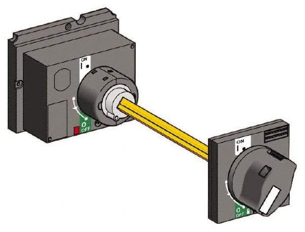 Schneider Electric - Circuit Breaker Rotary Handle - Use with GV7R, TeSys - Caliber Tooling