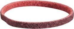 Merit Abrasives - 1" Wide x 42" OAL, 80 Grit, Aluminum Oxide Abrasive Belt - Aluminum Oxide, Medium, Nonwoven, Wet/Dry - Caliber Tooling