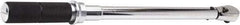 GearWrench - 1/2" Drive Micrometer Torque Wrench - 30 Ft/Lb to 250 Ft/Lb Torque, 24" OAL, 1.4 N/m Graduation, Teardrop Ratchet Head - Caliber Tooling