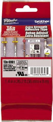 Brother - 1-1/2" Wide, Silver Tape Cassette - For Label Maker - Caliber Tooling