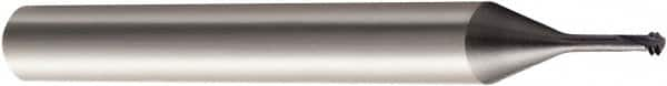 Sandvik Coromant - M2x0.4 Metric, 0.061" Cutting Diam, Solid Carbide Helical Flute Thread Mill - Internal Thread, 1mm LOC, 57mm OAL, 6mm Shank Diam - Caliber Tooling