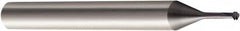 Sandvik Coromant - 1/4 UNC, 0.1909" Cutting Diam, 3 Flute, Solid Carbide Helical Flute Thread Mill - Internal Thread, 1/8" LOC, 57mm OAL, 6mm Shank Diam - Caliber Tooling