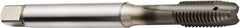 Sandvik Coromant - M24x3.00 Metric, 4 Flute, TiAlN Finish, Powdered Metal Spiral Point Tap - Plug Chamfer, Right Hand Thread, 160mm OAL, 38mm Thread Length, 18mm Shank Diam, 6HX Class of Fit, Series CoroTap 200 - Exact Industrial Supply