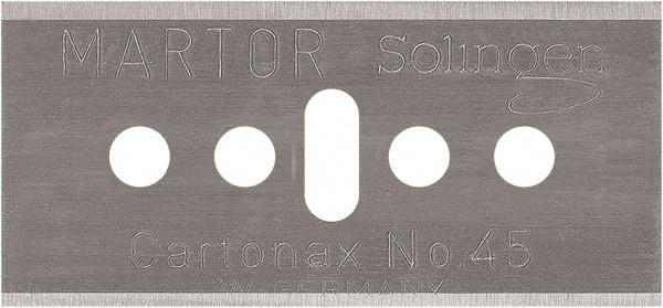 Martor USA - Carbon Steel, Replacement Blade - 1.53" Long - Caliber Tooling