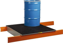 Little Giant - 66 Gal Sump, Steel Spill Deck or Pallet - 49" Long x 51" Wide x 8-1/2" High - Caliber Tooling