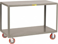 Little Giant - Mobile Table - Steel, Gray, 60" Long x 30" Deep x 34" High - Caliber Tooling