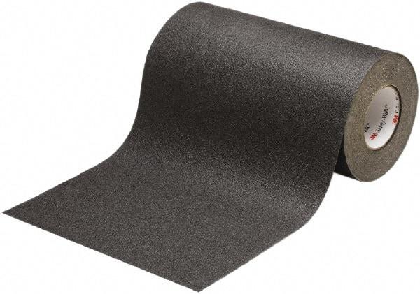 Ability One - Black Solid Color Anti-Slip Vinyl Tape - 18" Wide x 60' Long x 0.028" Thick, General Traffic - Caliber Tooling