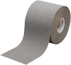 Ability One - Gray Solid Color Anti-Slip Vinyl Tape - 4" Wide x 60' Long x 0.045" Thick, General Traffic - Caliber Tooling