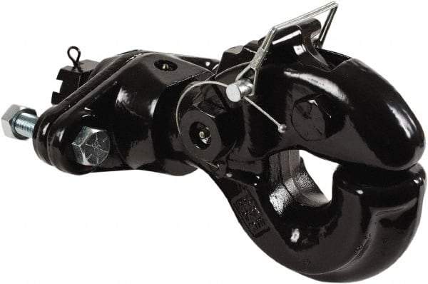 Buyers Products - 60,000 Lb Capacity Swivel Pintle Hook - For Use with Trailers - Caliber Tooling