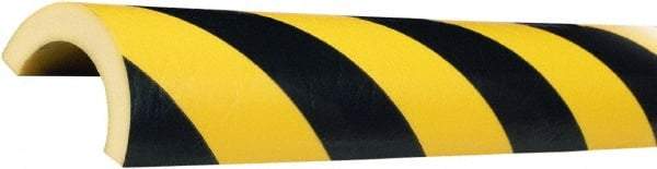 PRO-SAFE - Polyurethane Foam Type R50 Pipe Guard - Black/Yellow - Caliber Tooling