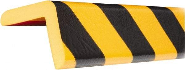 PRO-SAFE - Polyurethane Foam Type H+ Corner Guard - Black/Yellow - Caliber Tooling