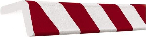 PRO-SAFE - Polyurethane Foam Type H Corner Guard - Red/White - Caliber Tooling