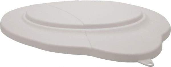 Vikan - 5 Gal Polypropylene Pail Lid - White, For Use with Vikan 5 Gal Pail - Caliber Tooling