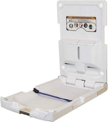 World Dryer - Polyethylene Baby Changing Station - 20" Long x 4.2969" High x 20" Wide - Caliber Tooling