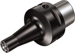 Sandvik Coromant - C6 Taper Shank 9.6mm Hole End Mill Holder/Adapter - 9.6mm Nose Diam, 60mm Projection, Through-Spindle & Through-Bore Coolant - Exact Industrial Supply