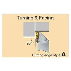 TLANR2525M16 - Turning Toolholder - Caliber Tooling