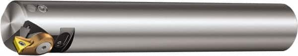 Sandvik Coromant - Right Hand Cut, 28mm Min Bore Diam, Steel Modular Boring Cutting Unit Head - 6.2205" Max Bore Depth, Through Coolant, Compatible with TCMT 1.2(1.2)0825..TC-Axx - Caliber Tooling