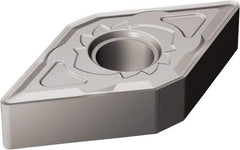 Sandvik Coromant - DNMG442 SM Grade H13A Carbide Turning Insert - Uncoated, 55° Diamond, 1/2" Inscr Circle, 1/4" Thick, 1/32" Corner Radius - Caliber Tooling