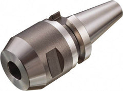 Sandvik Coromant - BT40 Taper Shank 32mm Hole End Mill Holder/Adapter - 58mm Nose Diam, 100mm Projection, Through-Spindle & DIN Flange Coolant - Exact Industrial Supply