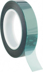 3M - 1" Wide x 72 Yd Long Green Polyester Film Masking Tape - Series 8992, 3.2 mil Thick - Caliber Tooling