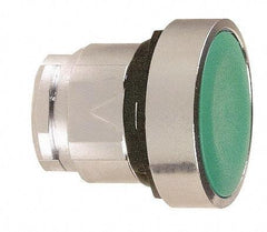 Schneider Electric - 22mm Mount Hole, Flush, Pushbutton Switch Only - Round, Green Pushbutton, Maintained (MA) - Caliber Tooling