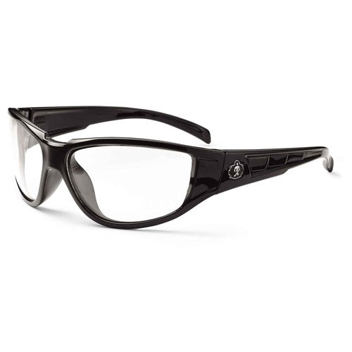 Njord Clear Lens Black Safety Glasses - Caliber Tooling