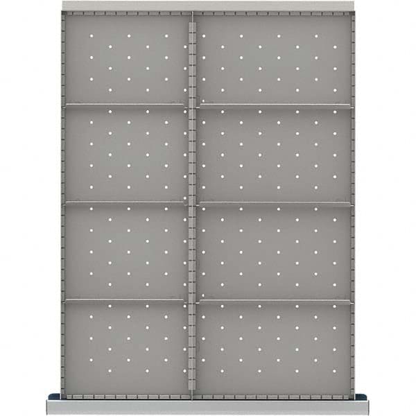 LISTA - 8-Compartment Drawer Divider Layout for 3.15" High Drawers - Caliber Tooling