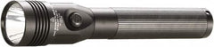 Streamlight - White LED Bulb, 800 Lumens, Industrial/Tactical Flashlight - Black Aluminum Body, 1 AA NiMH Battery Included - Caliber Tooling