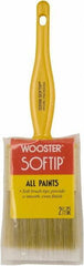 Wooster Brush - 2-1/2" Synthetic General Purpose Paint Brush - 2-7/16" Bristle Length, Plastic Handle - Caliber Tooling