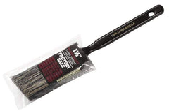 Wooster Brush - 1-1/2" Angled Hog Sash Brush - 1-15/16" Bristle Length, Plastic Handle - Caliber Tooling