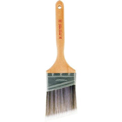 Wooster Brush - 3" Synthetic Paint Brush - 3-3/16" Bristle Length, Maple Handle - Caliber Tooling